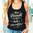 Women's Mei Dirndl Hob Iersoffn Oktoberfest Sayings Women's Tank Top Frauen Geschenke für Sie