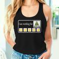 I Am Working For Christmas Break Teacher Christmas Women Tank Top Gifts for Her