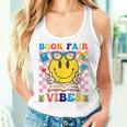 Book Fair Vibes Teacher Librarian School Reading Book Lover Women Tank Top Gifts for Her