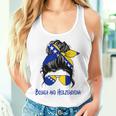 Bosniaks Girls' Bosnia Herzegovina Woman Flag Tank Top Frauen Geschenke für Sie