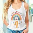 Children's Ich Binier 4 Jahre Rainbow Girl Tank Top Frauen Geschenke für Sie