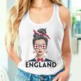 England Girl's Women's Flag England Jersey 2024 Tank Top Frauen Geschenke für Sie