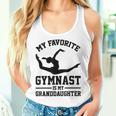 My Favorite Gymnast Is My Granddaughter Gymnastics Grandma Women Tank Top Gifts for Her