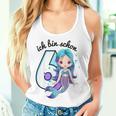 Girls' Mermaid Ich Bin Schon 6 Geburtstag Tank Top Frauen Geschenke für Sie