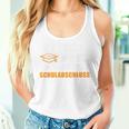 Ich Gender Nicht Ich Habe Einen Schulabschluss Women's Blue Tank Top Frauen Geschenke für Sie