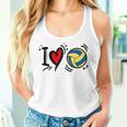 I Loveolleyball Beacholley Ball Womenolleyball Player Canotta da donna Regalos para ella