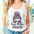Maglia Fine Anno Esami Terza Media Superata 2024 Ragazze Canotta da donna Regalos para ella