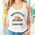 Pyjamas Top Pyjamas Sloth Sleep Tank Top Frauen Geschenke für Sie