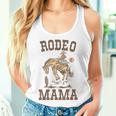 Rodeo Mama Mommy Mom Western Cowboy Birthday Family Matching Women Tank Top Gifts for Her