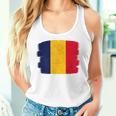 Romania Flag Women's Romania Tank Top Frauen Geschenke für Sie