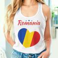 Romania Flag Women's Romania Tank Top Frauen Geschenke für Sie