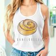 Sweden Kanelbulle Cinnamon Snail Baking Fika Coffee Tank Top Frauen Geschenke für Sie