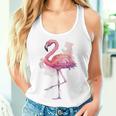 Vintage Flamingo Bird Retro Animal Lover Flamingo Tank Top Frauen Geschenke für Sie