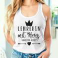 Women's Beste Tehrerin Der Welt Thank You With Heart S Tank Top Frauen Geschenke für Sie