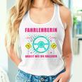 Women's Ich Bin Fahrlehrer Tank Top Frauen Geschenke für Sie