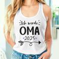 Women's Ich Werde Oma 2025 Tank Top Frauen Geschenke für Sie