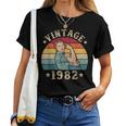 42º Compleannointage 1982 Donne 42 Anno Signore Maglietta da donna