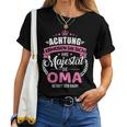 Achtung Ihre Majestät Die Oma T-shirt Frauen