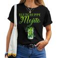 Addio Al Celibato Donne Gruppo Sanguigno Mojito Barista Maglietta da donna