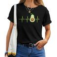 Avocado Heartbeat Avocado Camicia Regaloegan Uomini Donne Maglietta da donna