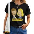 Beavis And Butt-Head Seventies Mustaches Maglietta da donna