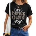 Best Bonus Aunt Ever Step Aunt Bonus Aunt T-shirt Frauen