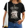 Best Maltese Mom Ever El Bichón Maltés Regalos Perro Cuello Camiseta de mujer