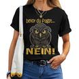 Bevor Du Fragst Nein Women's Children's Owl T-shirt Frauen