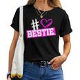 Bff Bestie Best Friend For Two Bffs Girls' Partner Look T-shirt Frauen