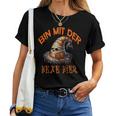 Bin Mit Der Hexe Hier Mama Witch Hat T-shirt Frauen