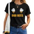 Boo Bees & I Like Her Boo Bees Matching Couples Boobs Maglietta da donna