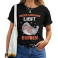 Das Mädchen Liebt Robben Seehund Dieses Mädchen Lieb T-shirt Frauen