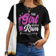 Dieses Mädchen Needs A Rum Saufen Rums Trinken Rum T-shirt Frauen