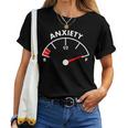 Divertente Camicia Ansiosa Per Gli Uomini Donne Pieno Di Ansia Maglietta da donna