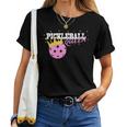 Donna Pickleball Queen Pickleball Femminile Con Collo A Maglietta da donna