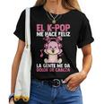 El K-Pop Me Hace Feliz Kpop Musik Cuello Camiseta de mujer