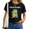 Frog Queen Girls' Frog Women's Frog T-shirt Frauen