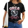 Orca Animal Orca Girl T-shirt Frauen