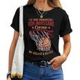 Giocatore Di Basket Cestista Ragazza Pallacanestro Basket Maglietta da donna