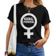 Girl Power Carino Simbolo Femminileenere Uguaglianza Maglietta da donna