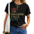 Girls Trip Niagara Fall 2024 Summer Vacation Friends Family Women T-shirt