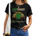 Hoptimist Beer Lover Craft Beer T-shirt Frauen