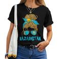 Kazakhstan For Girls Kazakhstan Flag For Kazakh T-shirt Frauen