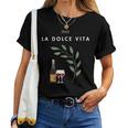 La Dolceita Italy Laurelino Wine T-shirt Frauen