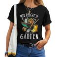 Mir Reicht Ich Geh In Den Garten Papa Mama Garten Gardener T-shirt Frauen