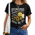 Optimismus Heißterversus Sumsi Mit Po Biene Honey Beekeeper T-shirt Frauen