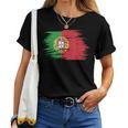 Portugal Flag Portugal Man Girl Woman Flag T-shirt Frauen