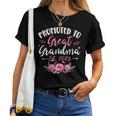 Promoted To Great Grandma Est 2025 First Time Grandma Women T-shirt