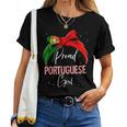 Proud Portuguese Girl Portugal T-shirt Frauen