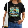 Queen Of The Tetons Grizzly 399 National Park Bear Lovers Women T-shirt